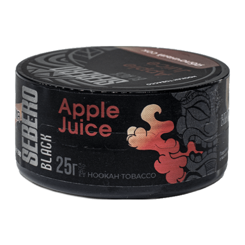 Табак Sebero Black - Apple Juice (Яблочный Сок, 25 грамм) купить в Красноярске