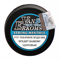Нюхательный табак Van Erkoms - Strong Menthol (10 грамм)