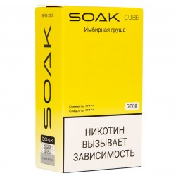 SOAK CUBE - Имбирная Груша (7000 затяжек)