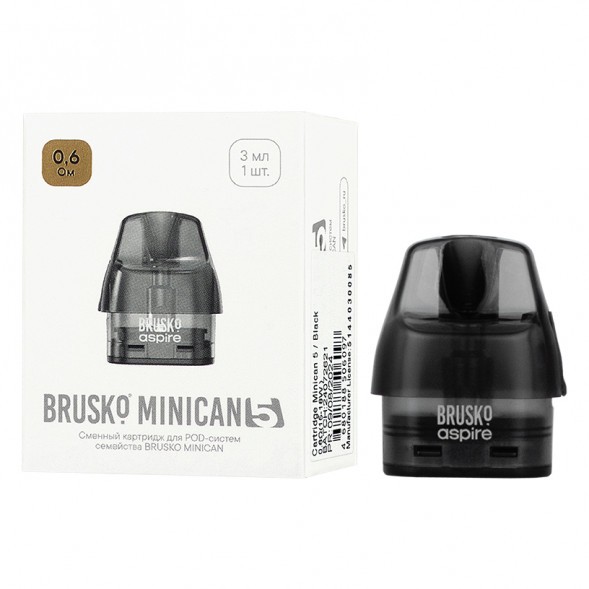 Сменный картридж Brusko - Minican 5 (0.8 Ом) купить в Красноярске