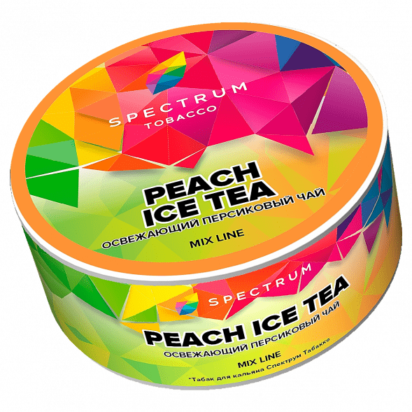 Табак Spectrum Mix Line - Peach Ice Tea (Освежающий Персиковый Чай, 25 грамм) купить в Красноярске
