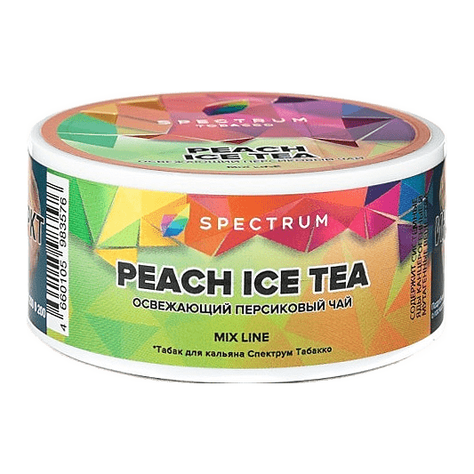 Табак Spectrum Mix Line - Peach Ice Tea (Освежающий Персиковый Чай, 25 грамм) купить в Красноярске