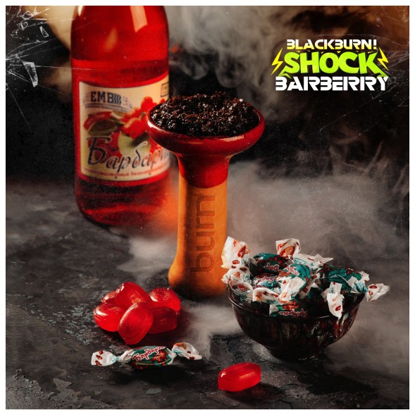 Табак BlackBurn - Barberry Shock (Кислый Барбарис, 25 грамм) купить в Красноярске