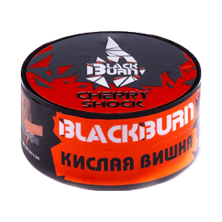 Табак BlackBurn - Cherry Shock (Кислая Вишня, 25 грамм) купить в Красноярске