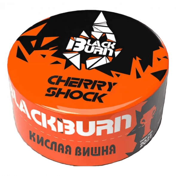 Табак BlackBurn - Cherry Shock (Кислая Вишня, 25 грамм) купить в Красноярске