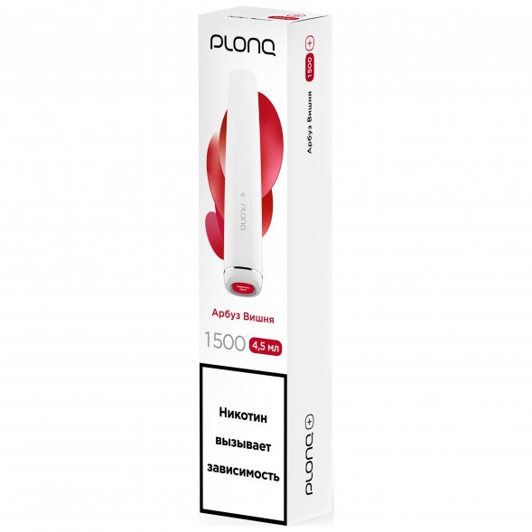 PLONQ PLUS - Арбуз Вишня (1500 затяжек) купить в Красноярске