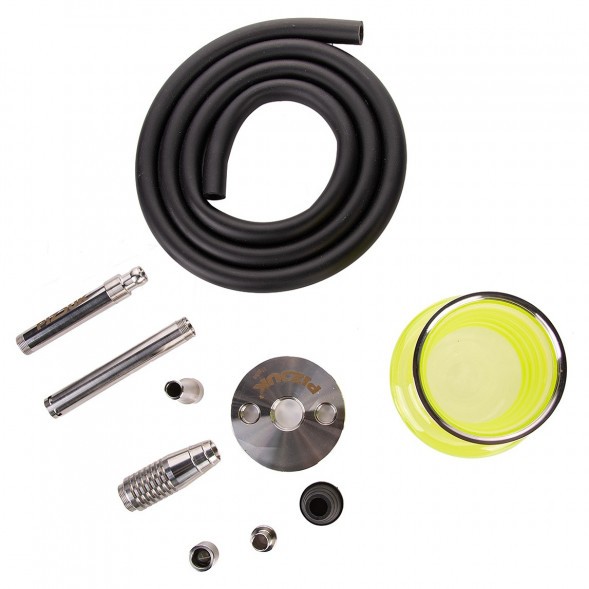 Кальян Pizduk PRO - Black-Bag (Салатовая Колба) купить в Красноярске