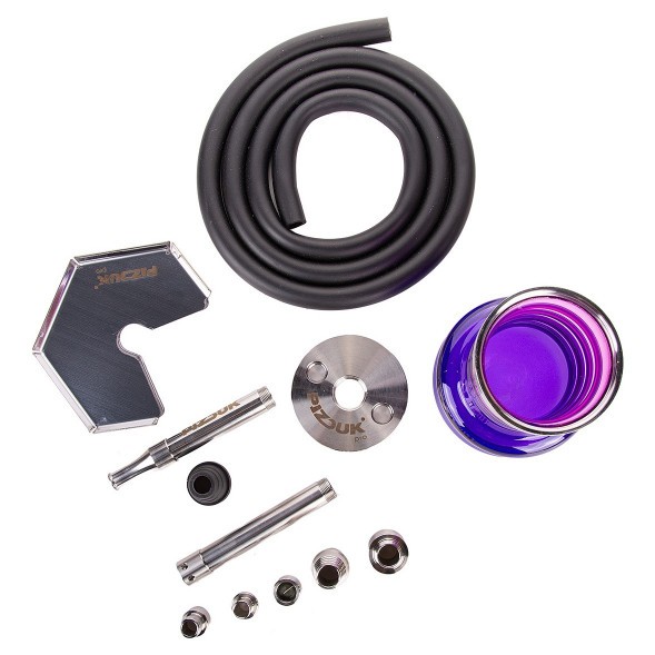 Кальян Pizduk PRO - Black-Bag (Фиолетово-Розовая Колба) купить в Красноярске