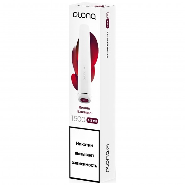 PLONQ PLUS - Вишня Ежевика (1500 затяжек) купить в Красноярске