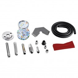 Кальян Pizduk PRO - Black-Bag (Цветная Колба)