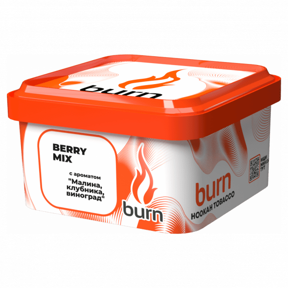 Табак Burn - Berry Mix (Ягодный Микс, 200 грамм) купить в Красноярске