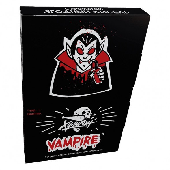 Табак Хулиган - Vampire (Ягодный Кисель, 25 грамм) купить в Красноярске