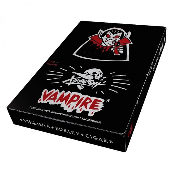 Табак Хулиган - Vampire (Ягодный Кисель, 25 грамм) купить в Красноярске