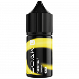 Жидкость SOAK L30 - True Lemon (Настоящий Лимон, 30 мл, 2 мг)