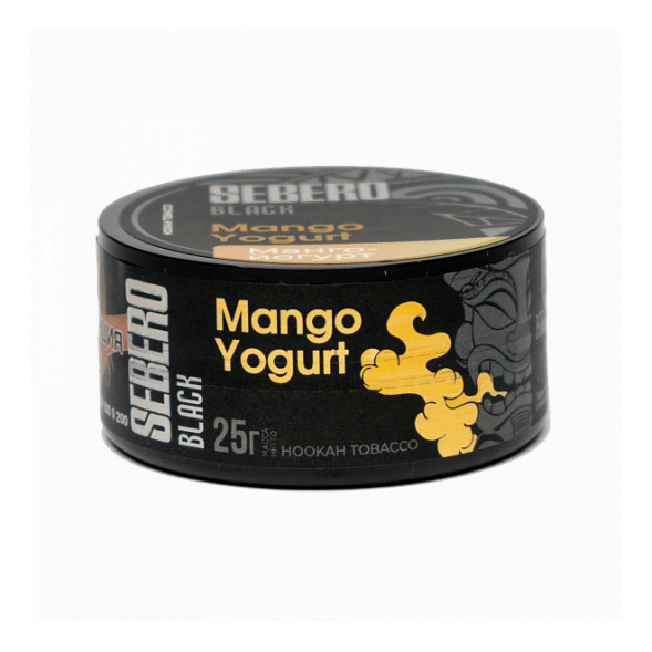 Табак Sebero Black - Mango Yogurt (Манговый Йогурт, 25 грамм) купить в Красноярске